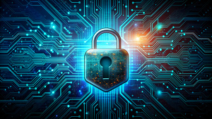 cyber Padlock circuit board security