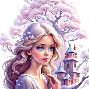 winter sweet, Fairytale landscape, 