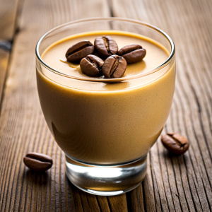 Coffee grains zabaglione 