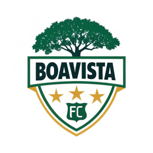 Boavista FC logo, featuring a stylized green tree graphic with the word 'Boavista' in bold letters. White background.