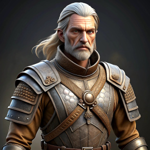 character for the game The Witcher