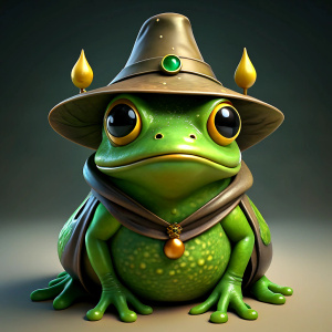 frog wizard glossy