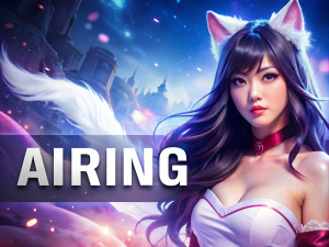 LEAGUE OF LEGENDS CHARACTERS AHRI WALLPAPER FOR STREAMING