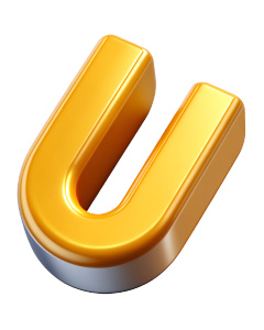 letter U