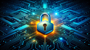 cyber Padlock circuit board security