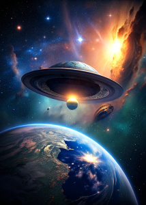 Eearth like planet, UFO