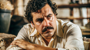 Pablo Escobar sad mood cinematic 