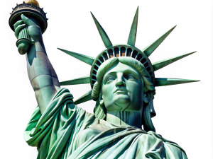 Statue of liberty transparent background
