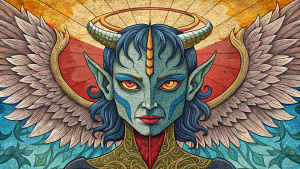 half demon half angel