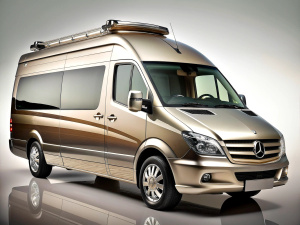 Luxurious sport camper van