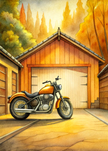 harley davidson garage background motorcycle, 