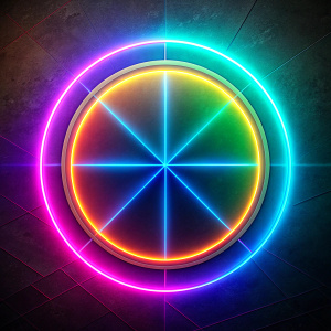 neon colours