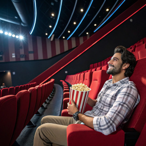 Exciting offer for movie lovers! Grand Cinemas Bahrain invites you to enjoy unbeatable deals every Tuesday. Dive into the magic of the silver screen with a 50% discount all day long. Experience the ultimate movie night in luxurious comfort. Visit us today!