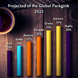 A chart illustrating the projected growth of the Global Stick Packaging Market from 2021 to 2028. The chart breaks down contributions by region using distinct colors for North America, Europe, Asia Pacific, South America, and Middle East and Africa.