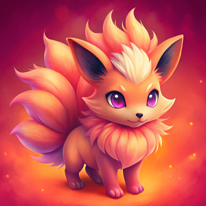 cute growlithe like pokemon avatar