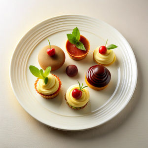 dessert plate