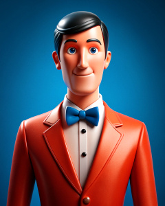 a well-built gentleman in a tailcoat