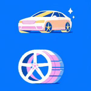 Concept art for Climax Autos Mart logo. Two variations, modern and sleek design with stylized car elements.