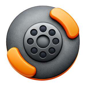 Retro Dialer icon inspire from Bugatti Design Guidelines, Carbon Fiber 