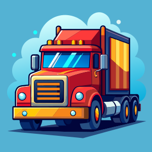 truck vector illustration