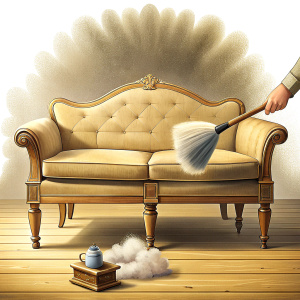 dust the furniture