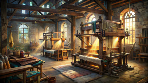 concept art medieval five looms