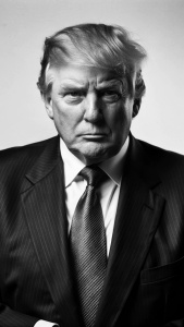 Donald Trump, Gangster pose, President Trump, Ultra Realistic portrait, real photography