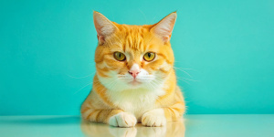 Suspicious cat