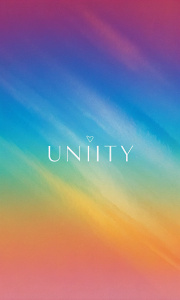 Aura Wallpaper, Aesthetic Gradient Phone Background with a text of 'Unity'