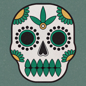 calavera dia de muertos
