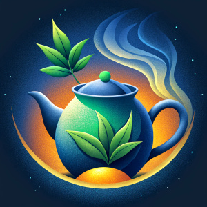 the logo of the tea production company\