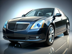  
Electric luxurious car