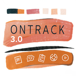 ONTRACK 3.0, innovative business management software featuring advanced tracking tools and user-friendly icons for streamlined productivity.