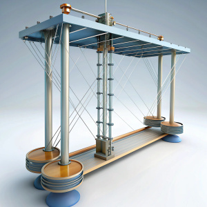 suspended tension system structure