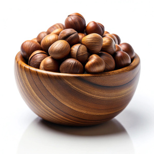 hazelnut in bowl