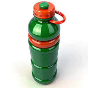 3d water bottle