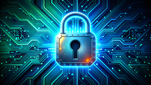 cyber Padlock circuit board security