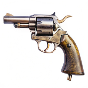 on white backgr 
Revolver png handgun png gun png weapon png retro revolver retro gun classic antique weapon
