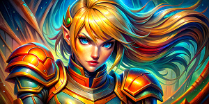 samus aran dentro de su nave, gritando 