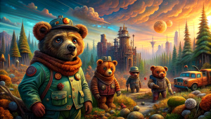 Bernstein Bears travel to post apocalyptic  Chernobyl 