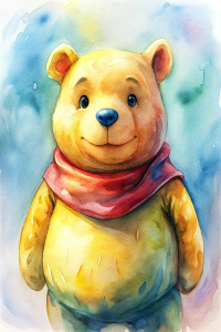 Winnie-the-Pooh without the red shirt