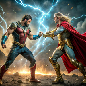 Thor Vs Shazam