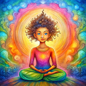 inner child beautiful spiritual colored art