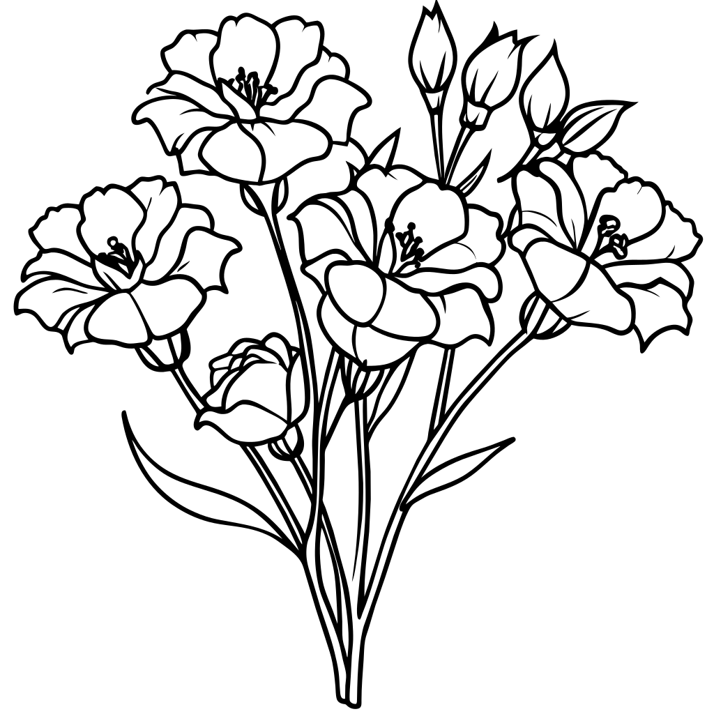 Lisianthus Flower  Bouquet