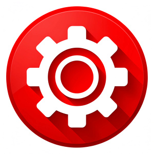 SYSTEM SETTING ICON WHITE BACKGROUND