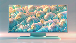 Wallpaper for a presentation slide, soft beige background
