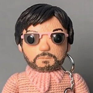 cool knitted toy sport sungluss man bluetooth wireless headset keychain