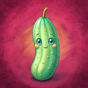 cute cucumber