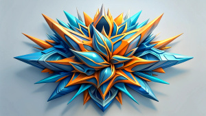 3D graffiti wildstyle on white paper, perfect composition, dynamic and aesthetic, 3D color effects, edgy and modern, ""COPY""