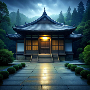 a mystic dojo from outside